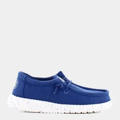 WALLY YOUTH SLUB- SNEAKERS TRUE BLUE HD.40044