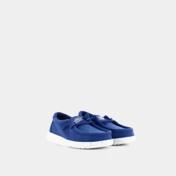WALLY YOUTH SLUB- SNEAKERS TRUE BLUE HD.40044