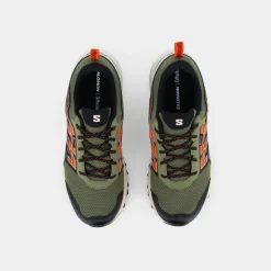 WANDER GTX- SPORTIVE DEEP LICHEN GREEN/RAINY DAY/SCARLET 471485