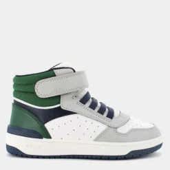 WASHIBA- SNEAKERS BIANCO VERDE GRIGIO J46LQB05415C1L3X