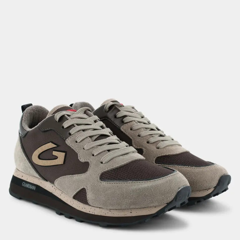 WEN- SNEAKERS TAUPE/BROWN AGM040006