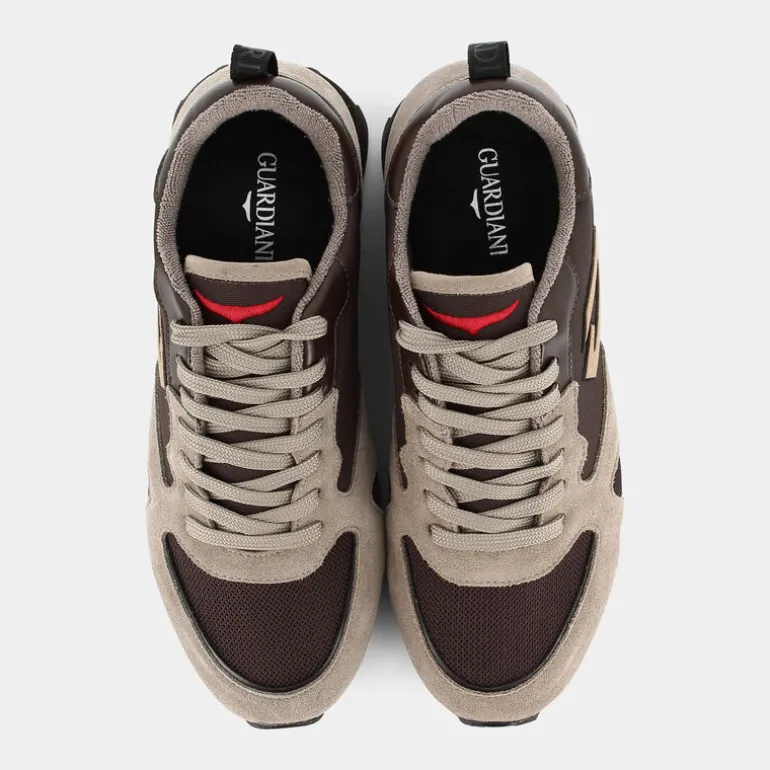WEN- SNEAKERS TAUPE/BROWN AGM040006