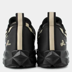 XK433- SNEAKERS TRIPLE BL+LIGHT GOLD X8X217