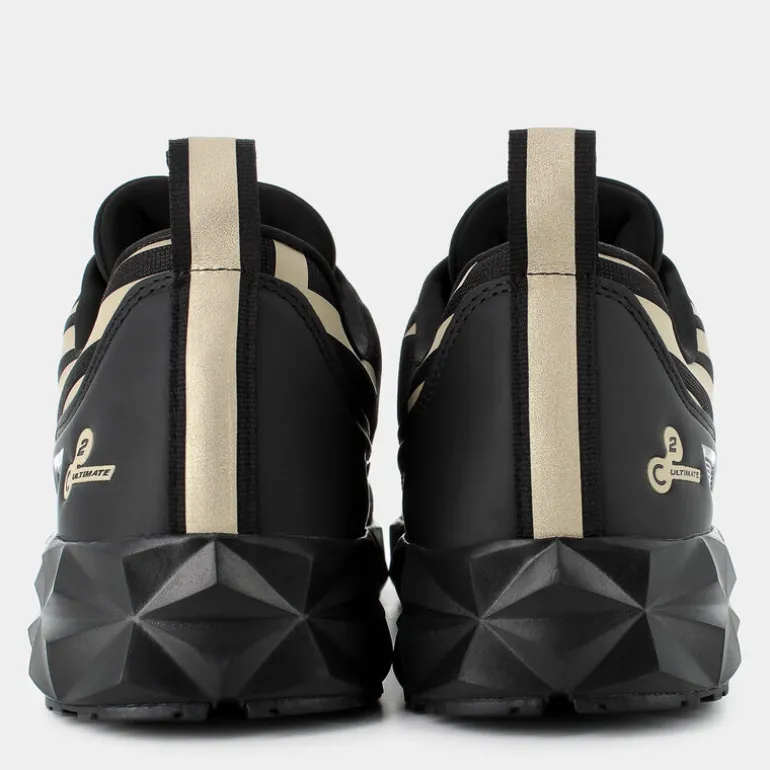 XK433- SNEAKERS TRIPLE BL+LIGHT GOLD X8X217