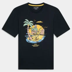 ZION TEE- T-SHIRT NAVY BLAZER 12247808