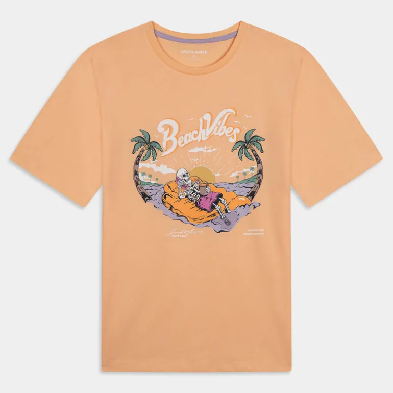 ZION TEE- T-SHIRT APRICOT ICE 12247808