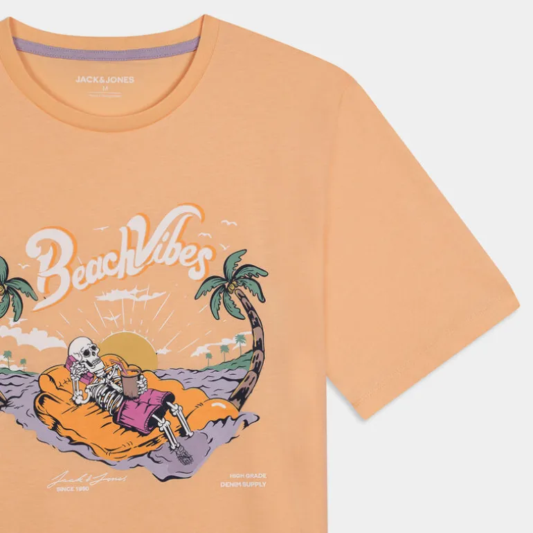 ZION TEE- T-SHIRT APRICOT ICE 12247808